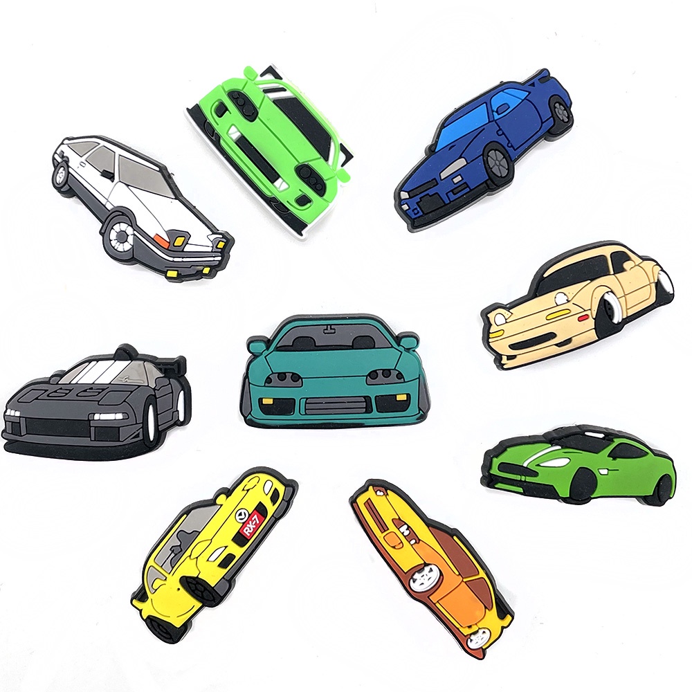 Jdm charms jibbitz Aksesoris Dekorasi Sepatu Desain Kartun Lucu Untuk crocs jibz croc