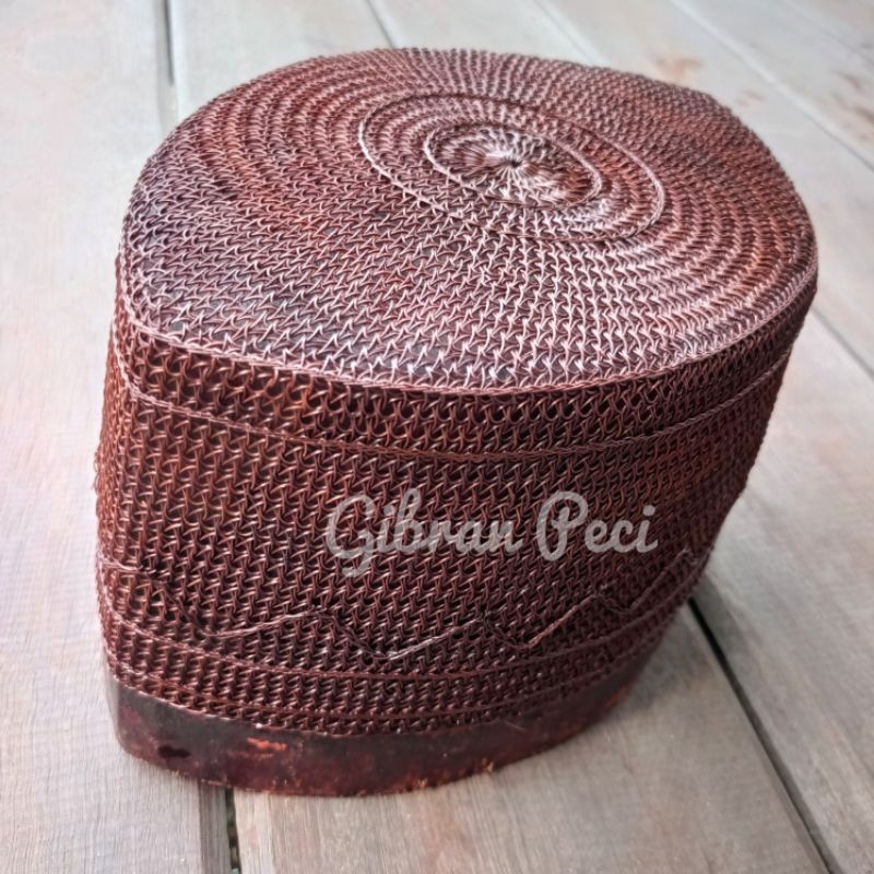 kopiah jangang tipe 25, peci resam kopyah songkok etnik oleh oleh khas kalimantan