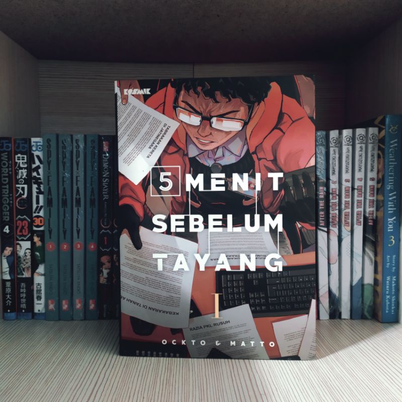 Komik 5 menit sebelum tayang