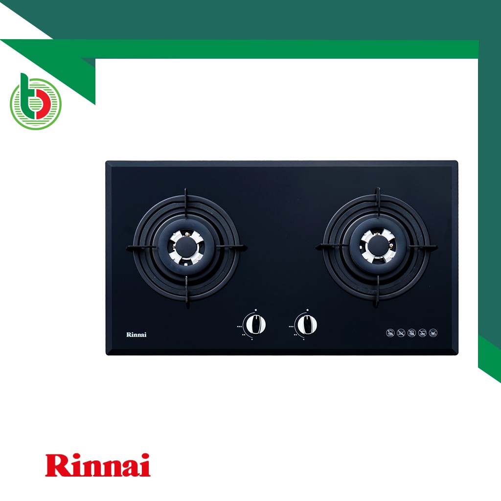 Kompor tanam gas rinnai dua tungku RB 772 RO G