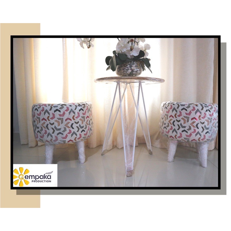 Sofa stool canvas medan