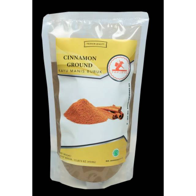 

CINNAMON GROUND / KAYU MANIS BUBUK 450 gr