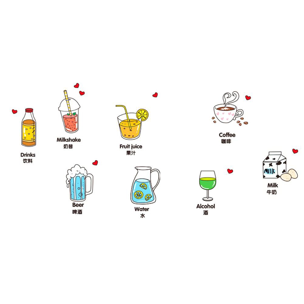 Stiker Dinding Desain Kartun Makanan Lucu Untuk Kulkas Shopee Stiker Dinding Desain Kartun Makanan Lucu Untuk Kulkas Shopee