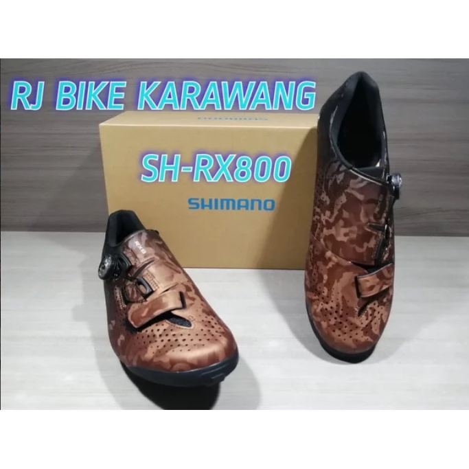 SEPATU SHIMANO RX800 CLEAT ORIGINAL BRONZE