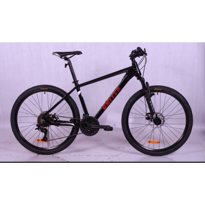 United Dallas 8 speed frame aluminium MTB Sepeda Gunung XC