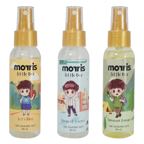 ❤️ RG ❤️ Morris Parfum Anak Cowok Little Boy Fine Fragrance Mist Body Mist 100ml