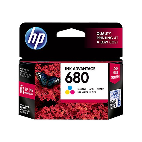 Tinta HP 680 Colour Ink Cartridge