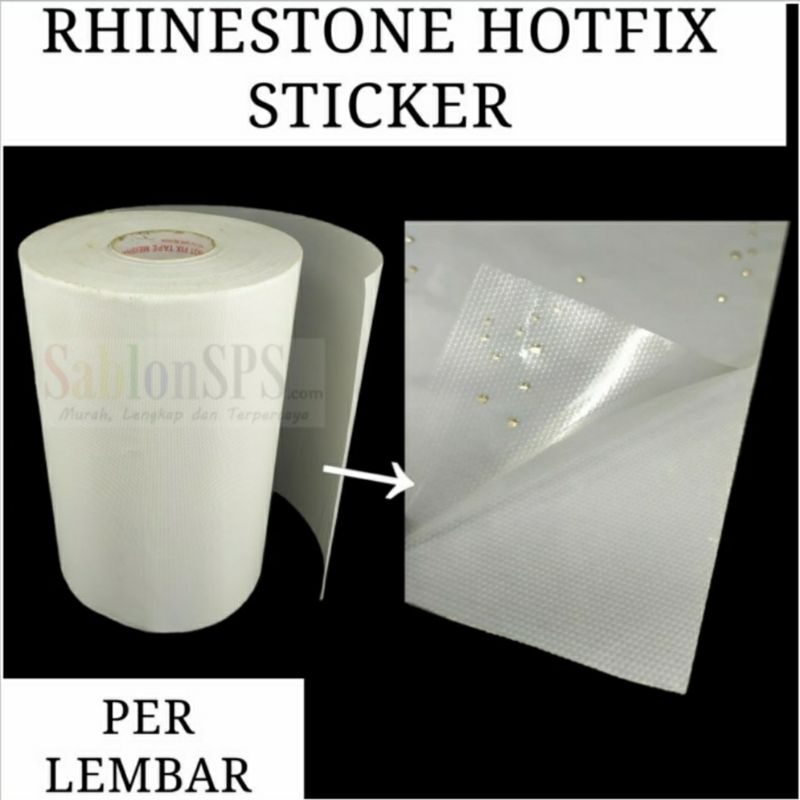 RHINESTORE HOTFIX STICKER TRANSFER TAPE 38X100CM