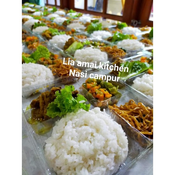 

Lia Amai Kitchen Nasi Campur HEMAT 40pax @12.000, MINIM ORDER 20pax