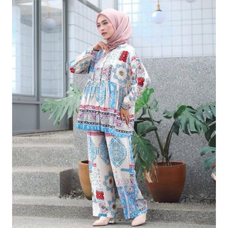 1KG MUAT 3SET | DEMA DAILY SET ONESET ATASAN CELANA FASHION WANITA