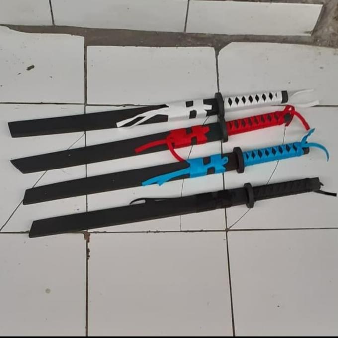 Katana Bokken Mainan Pedang Kayu Wooden Sword Katana Fb Samurai