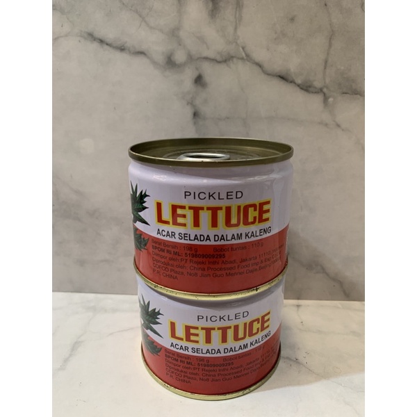 

Narcissus Pickled Lettuce / Acar Selada Kaleng