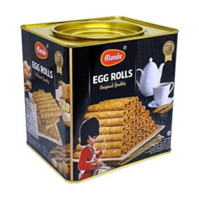 

MONDE SERENA EGG ROLL (KALENG) ORIGINAL 600GR - COOKIES BERBENTUK ROLL