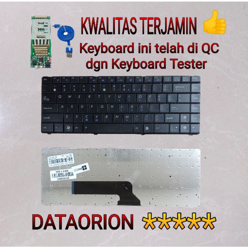 Keyboard Asus K40 K40I K401 K40AB K40AN K40E K40IJ K40IN Hitam