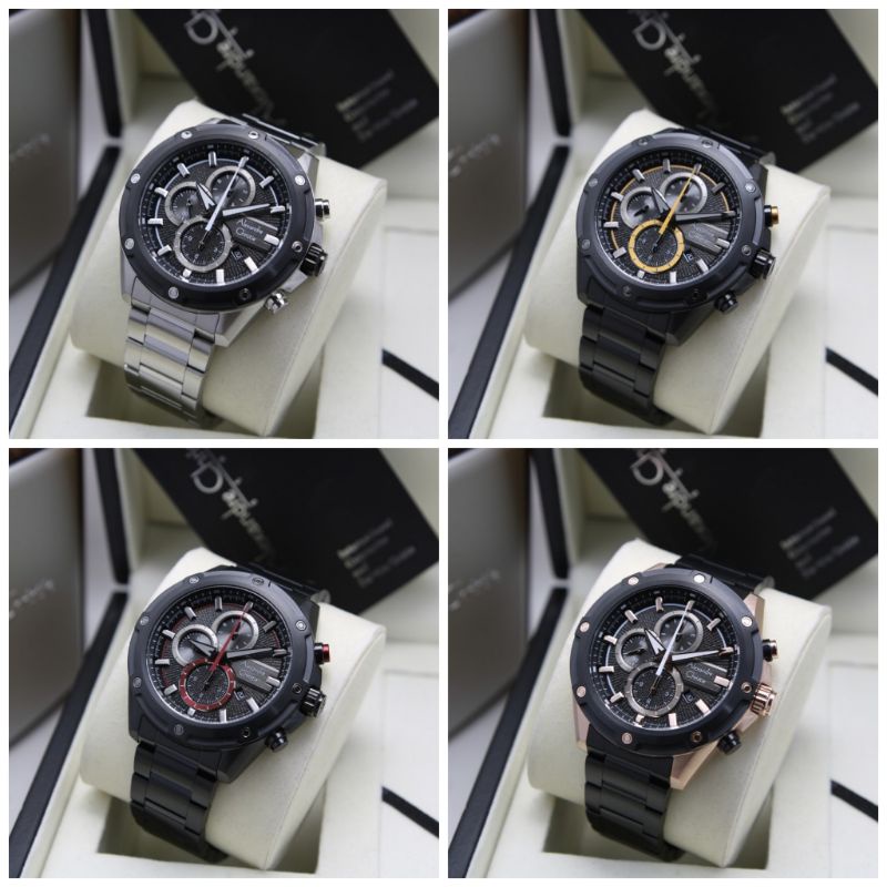 AC6605MC Jam Tangan Pria Alexandre Christie AC 6605 Original