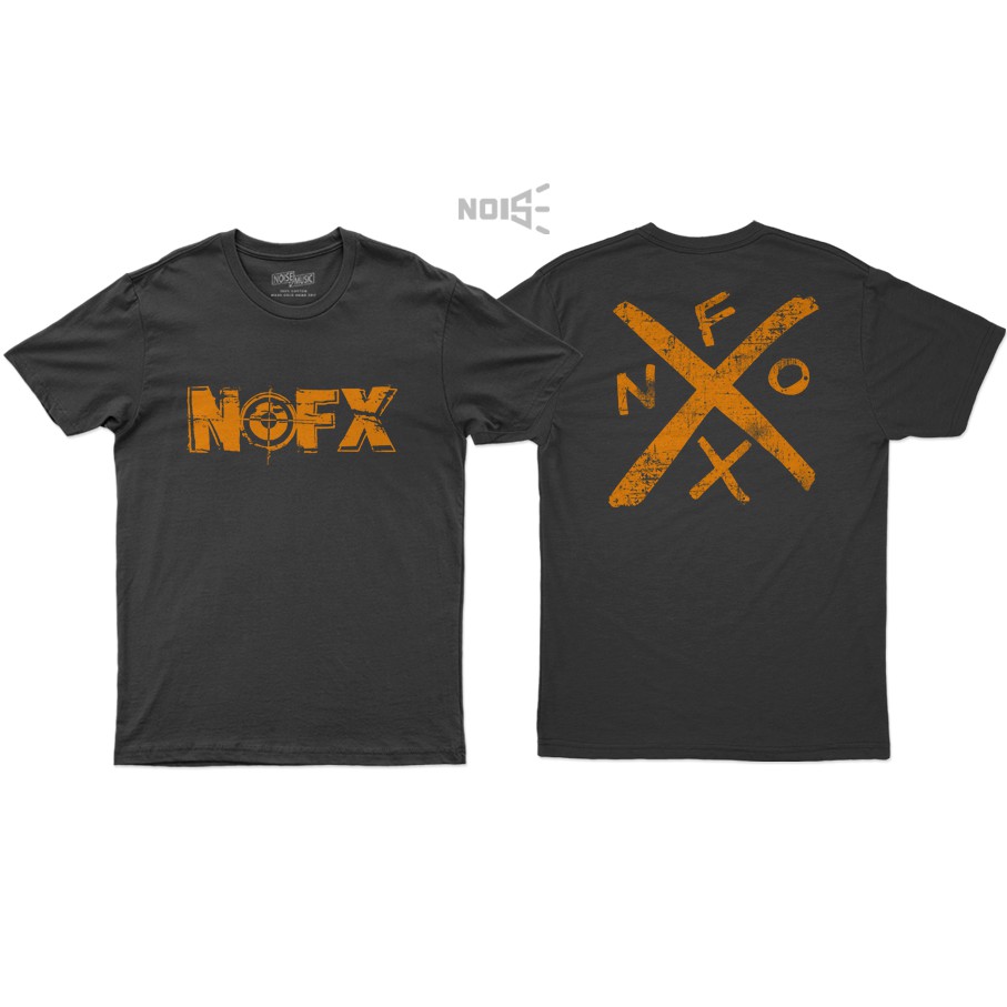 KAOS MUSIK BAND PUNK NOFX LOGO ORIGINAL NOISE