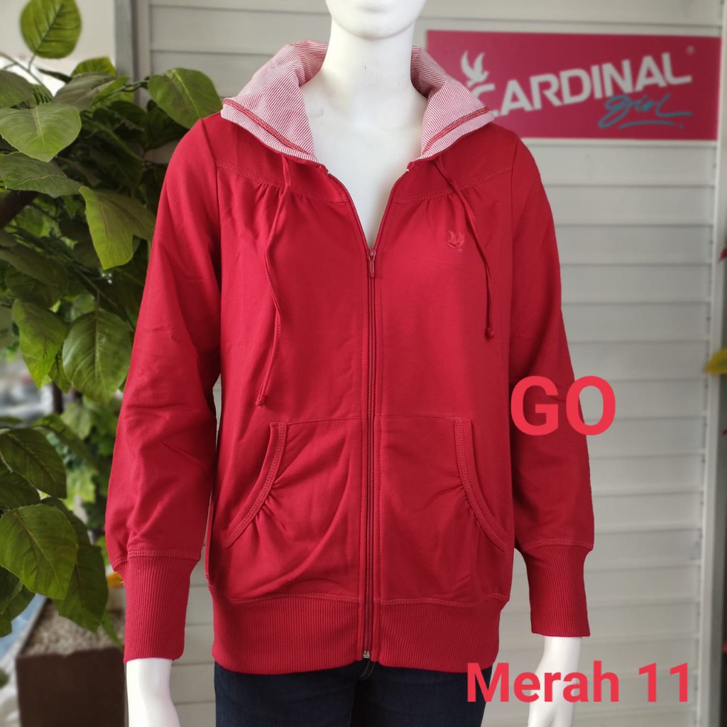 gof CARDINAL SWEATER GIRL Jaket Cewek Sweater Cardinal 100% Original