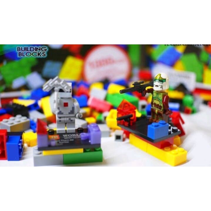 Puzzle Block Lego Susun Isi 1000 dan 500pcs #IsiTerbanyak