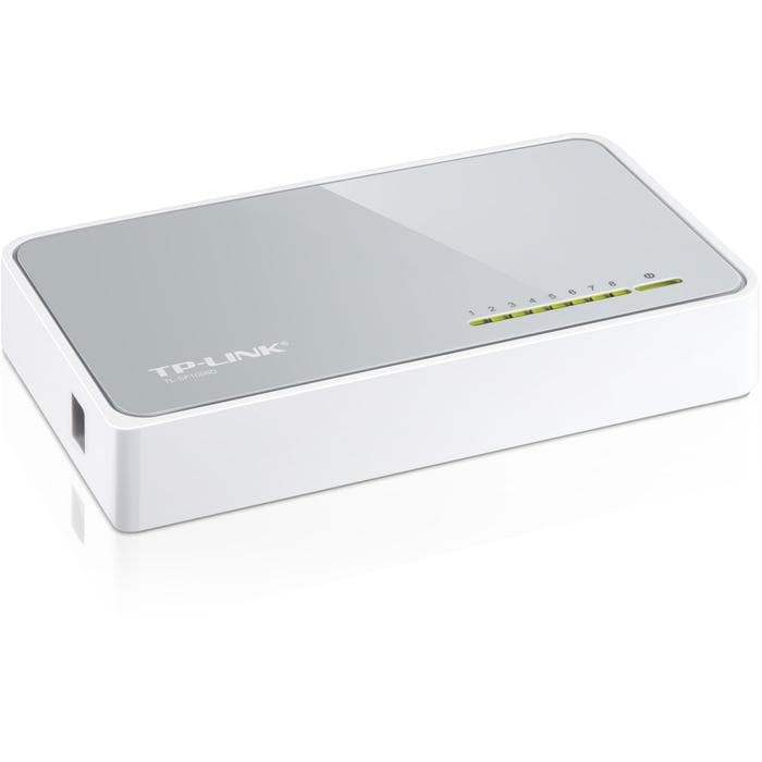 TP-LINK TL-LS1008 8-Port 10/100Mbps Desktop Switch LS1008 NEW