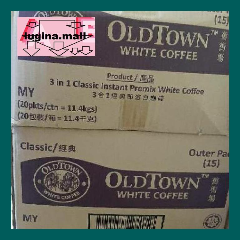

Koptlu50G Old Town White Coffee 3 In 1 Classic Kopi Malaysia Lud5Sc