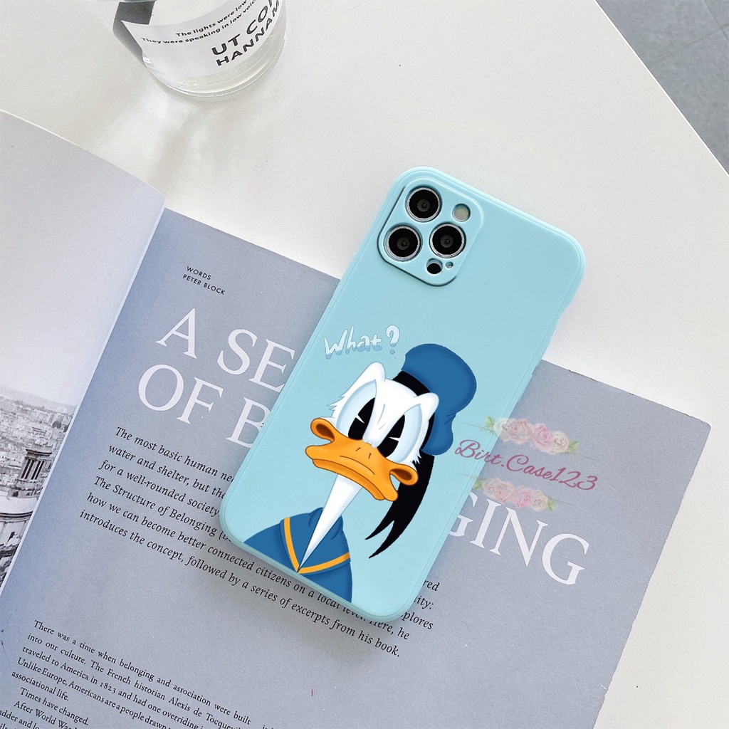 CASE CASING SOFTCASE SILIKON MACARON PELINDUNG KAMERA DONALD DUCK OPPO VIVO SAMSUNG XIAOMI REALME IPHONE ALL TYPE BC6143