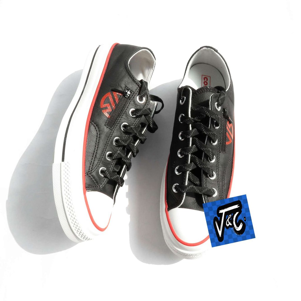 Sepatu Converse x Lay Zhang Chuck 70 70s Ox Low Black Murah