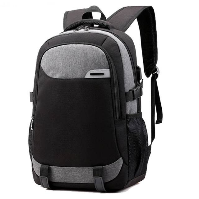 Tas Sekolah Ransel Pria Backpack Cowok Cewek SMP SMA SD SMU Murah Kent Kent Distro Murmer Abu Denim-2