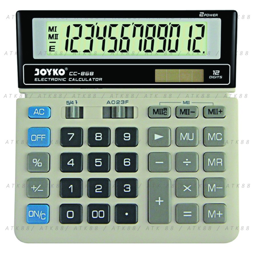 

Terlaris ✨ - Kalkulator Joyko CC-868 12 digit3.1.23
