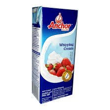 Anchor Whip Cream Whipping Cream Anchor Whip Cream 250Ml Anchor whipped cream cair wipped Krim UHT