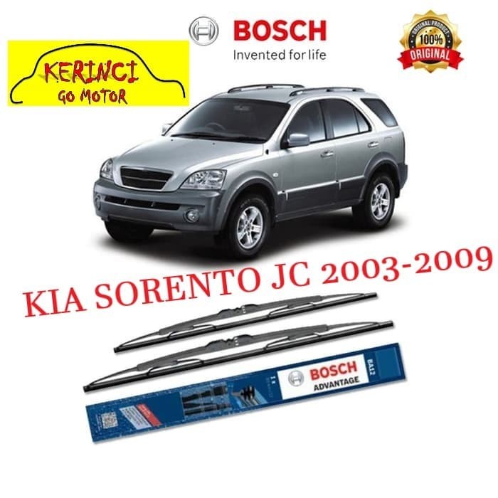 WIPER KIA SORENTO JC 2003-2009 BOSCH ADVANTAGE 24&quot; &amp; 18&quot; SEPASANG