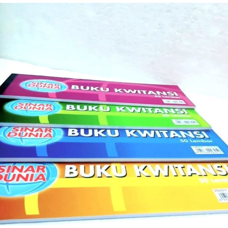 

Buku Kwitansi sinar dunia KT 50 B