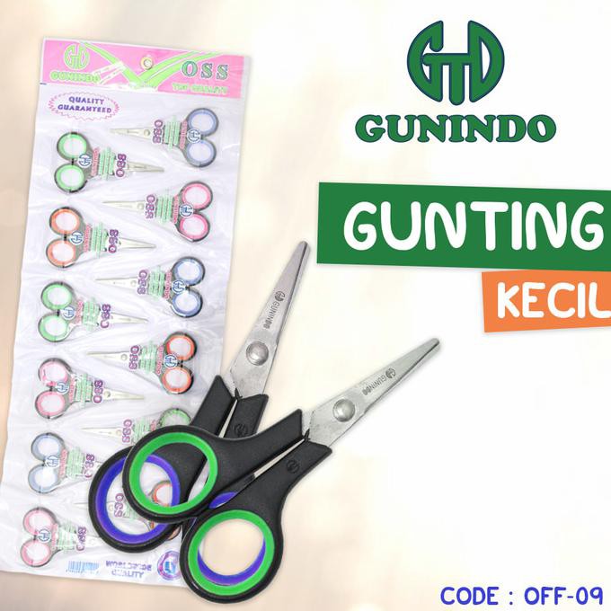 Gunting Kecil Alat Kantor Alat Pemotong Kertas Gunting (Off-09)