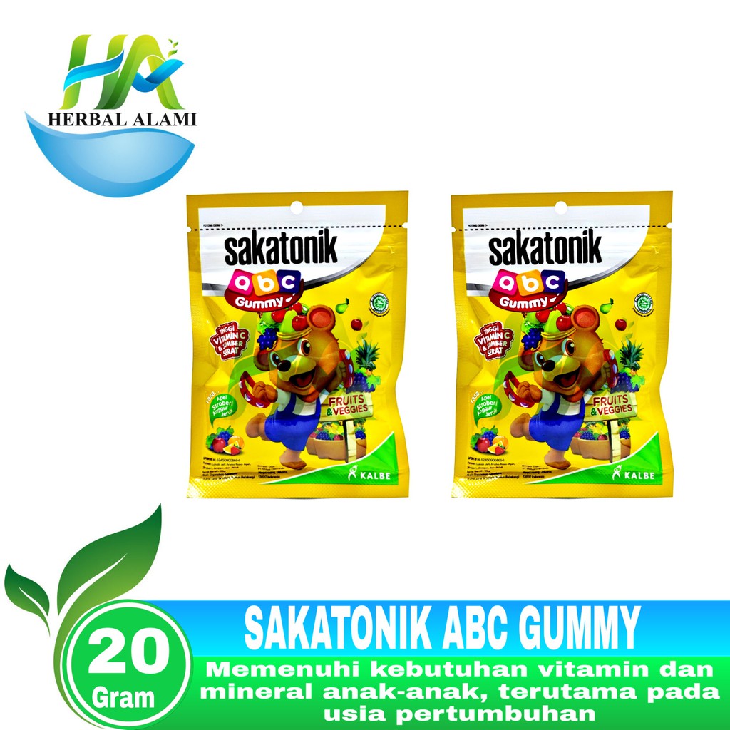 Sakatonik ABC Gummy - Per SACHET