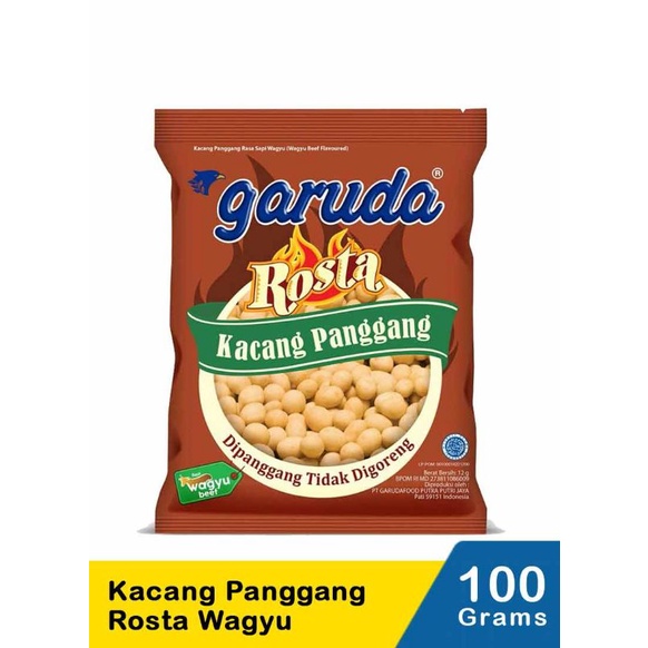 

Garuda Kacang Panggang Rosta Wagyu 100G