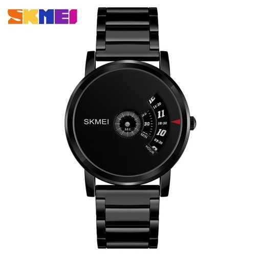 SKMEI Jam Tangan Analog - 1260 [Hitam/Hitam]