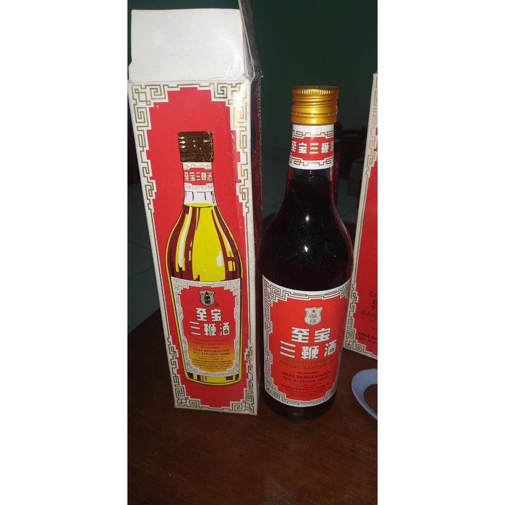 San Pien Jiu Botol Kaca (Tzepao Sanpien Jiu) - 500Ml Bungamwr09