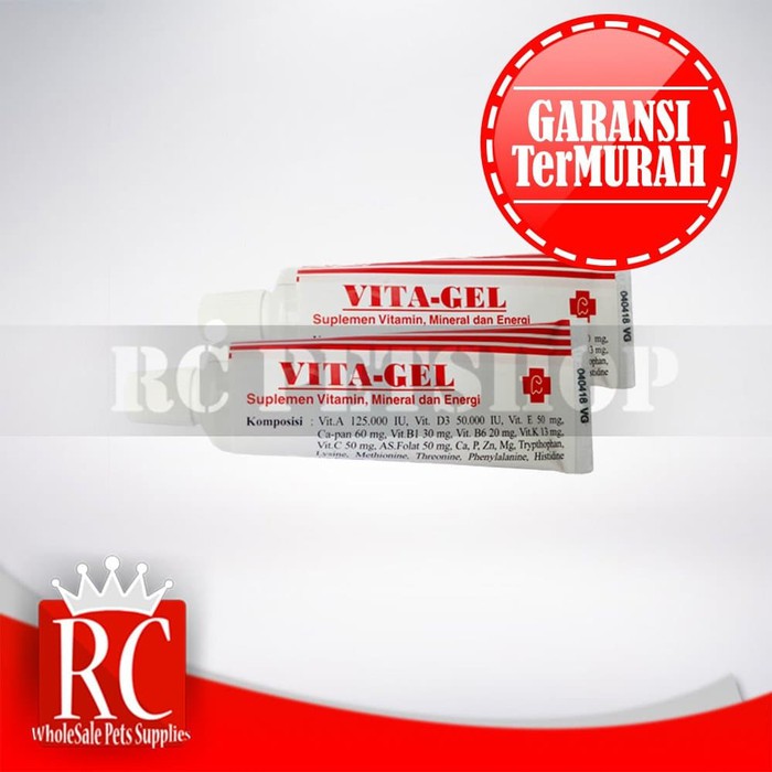 vitamin kucing anjing vitagel vita gel