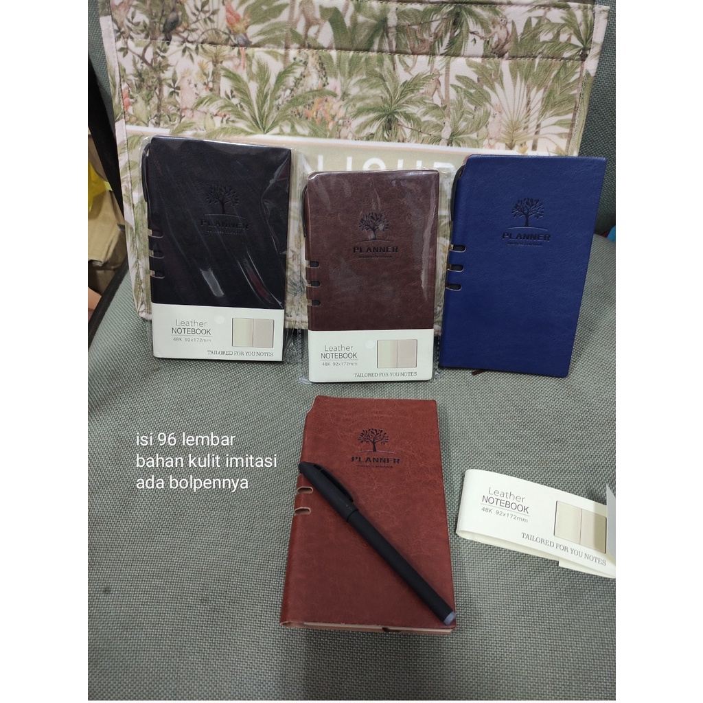 

buku agenda imitasi beringin a6 vanco 96 lembar plus bolpen