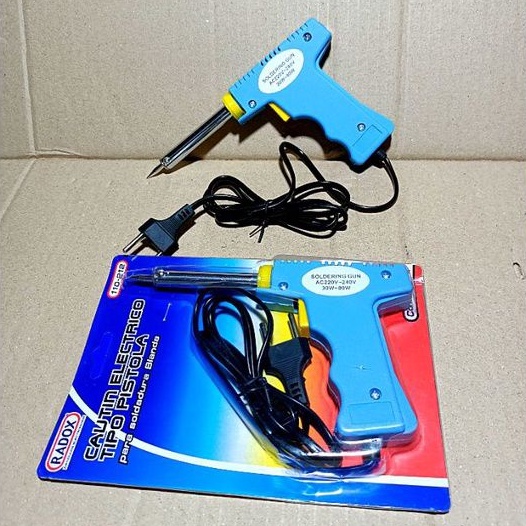 Solder Gun Solder Tembak Listrik 30W-80W Dual Heat Soldering Iron 220~240V