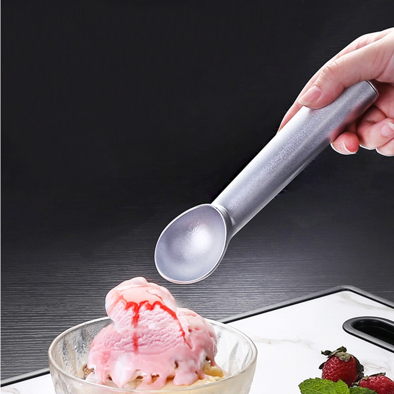 [Portable Aluminum Alloy Non-stick Anti-feeze Ice Cream Scoop ][3 Types Ice Cream Tools]