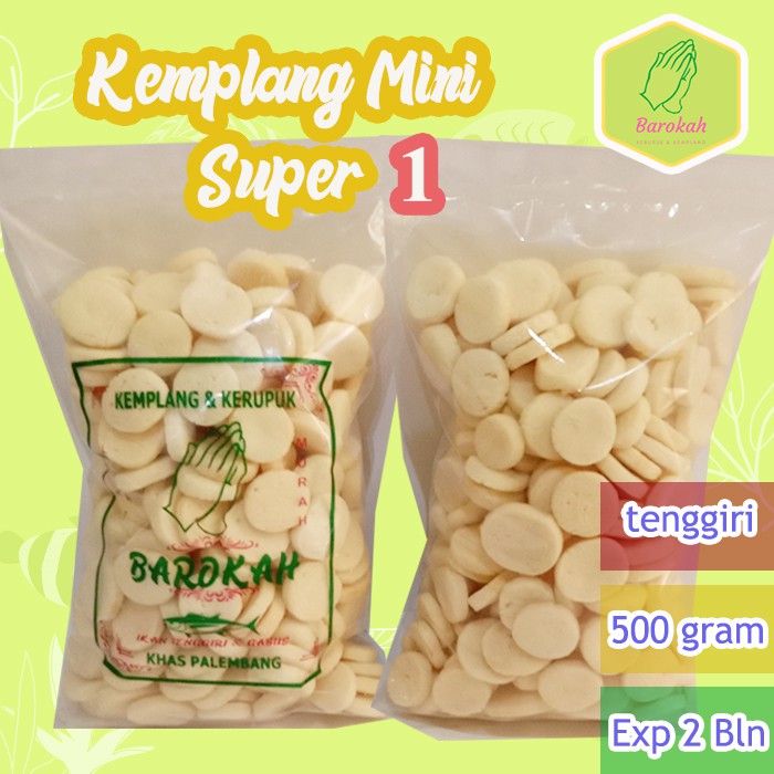 

Kemplang mini super ikan tenggiri 500gr