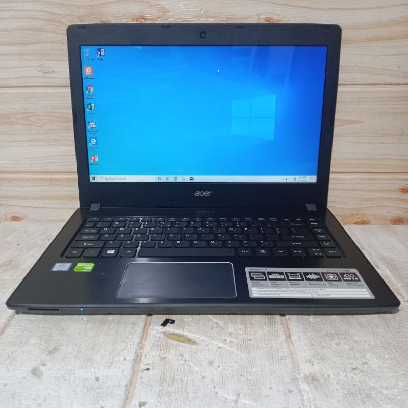 acer Aspire E5-475G i5-6200 4gb/500gb nvidia geforece 940MX second
