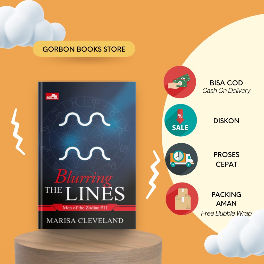 CR: Blurring the Lines (Men of the Zodiac #11) - Marisa Cleveland