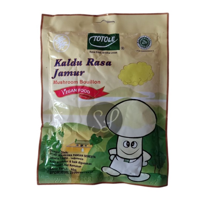 Totole Kaldu Rasa Jamur 80gr Kaldu Penyedap Rasa Jamur Mushroom Powder