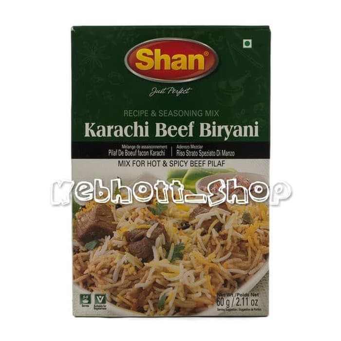 

Spesial - Shan Seasoning Mix Karachi Beef Biryani | Bumbu Untuk Beef Pilaf Pedas