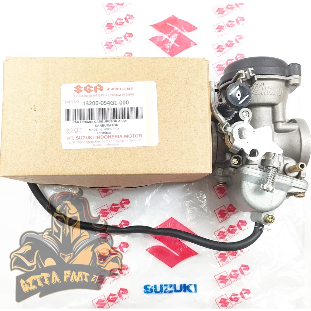 KARBURATOR CARBURATOR SUZUKI ORI MIKUNI KUALITAS ORIGINAL SGP KARBURATOR THUNDER 125