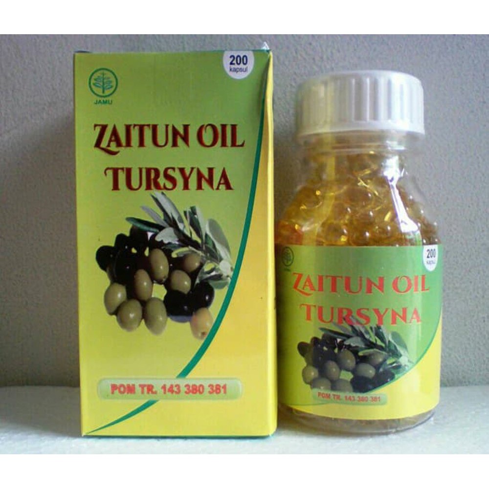 Kapsul Minyak Zaitun Tursina Extra Virgin Olive Oil Shopee Indonesia