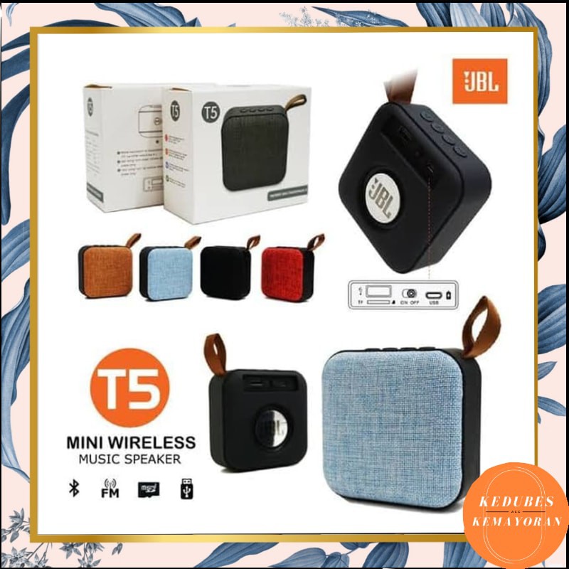 Speaker Bluetooth Mini J T5 Wireless Music