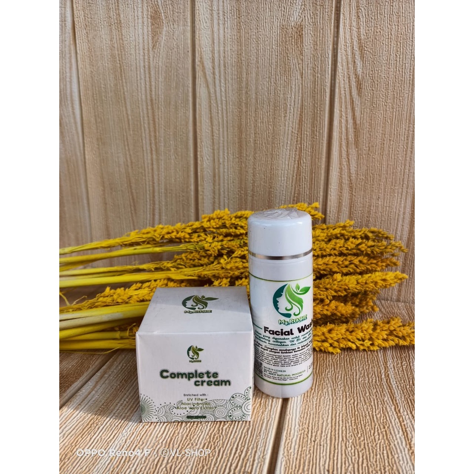 MY ROSHE KEMASAN BARU -ORIGINAL-KRIM 2IN1 YG MUDAH DIGINAKAN-1 PAKET 2 MACAM-KRIM PENCERAH WAJAH