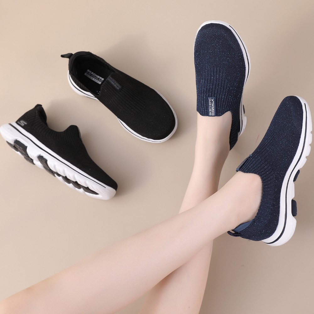 SKECHERS sepatu sneakers wanita tanpa  sepatu sneaker shoes wanita slip